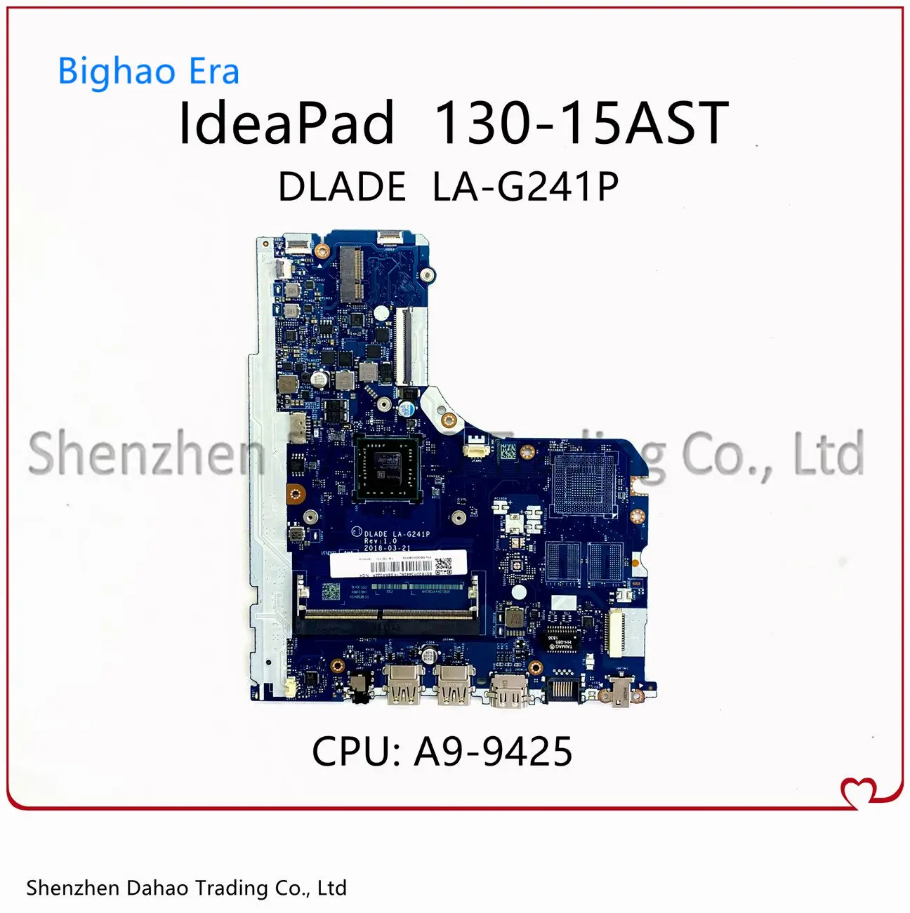 

Материнская плата для ноутбука Lenovo ideaPad 130-15AST, стандартная системная плата со стандартным процессором DDR4 100%, полностью протестирована FRU: ...