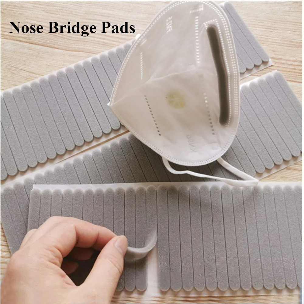 100Pcs Microfiber Foam Protection Strip Anti-Fog Nose Bridge Pads Cushion Mouth Mask Diy Making Fix Protection Mask Materials
100Pcs Microfiber Foam Protection Strip Anti-Fog Nose Bridge Pads Cushion Mouth Mask Diy Making Fix Protection Mask Materials