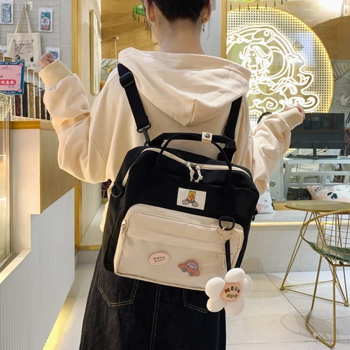 Multipurpose Girls Cute Backpack Women Ins Kawaii Schoolbag Female Korean Students Trendy Backpacks Woman Japanese Harajuku 2021
Multipurpose Girls Cute Backpack Women Ins Kawaii Schoolbag Female Korean Students Trendy Backpacks Woman Japanese Harajuku 2021