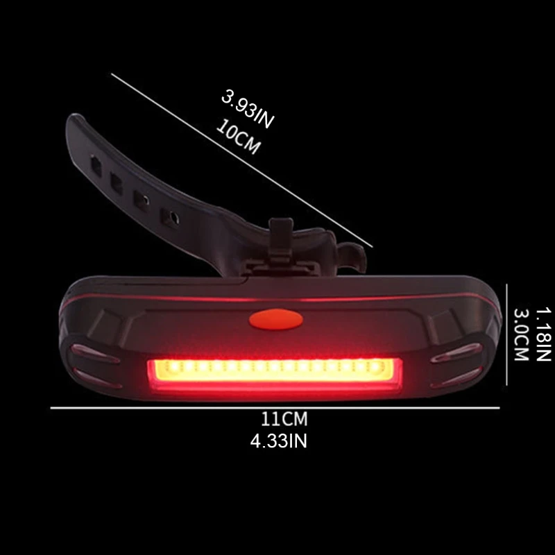 COB LED Bike Taillight Mountain Bicycle Rear Light Waterproof Cycling Night Lamp
COB LED Bike Taillight Mountain Bicycle Rear Light Waterproof Cycling Night Lamp