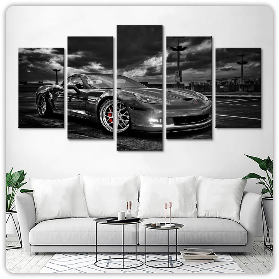 HD Printed 5 Panel Modular Pictures Corvette Car Poster Painting On Canvas Wall Art Framework Home Decorative Room Decoration
HD Printed 5 Panel Modular Pictures Corvette Car Poster Painting On Canvas Wall Art Framework Home Decorative Room Decoration