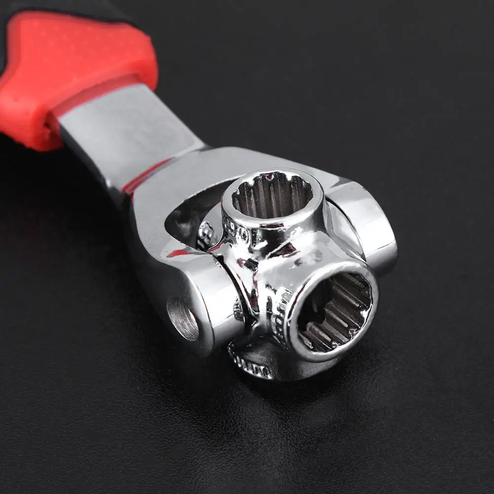 48in1 Stainless steel Multipurpose Bolt Wrench 360 Degree Rotation Multifunctional Spanner Universal Wrench Car Repair Hand Tool
48in1 Stainless steel Multipurpose Bolt Wrench 360 Degree Rotation Multifunctional Spanner Universal Wrench Car Repair Hand Tool
