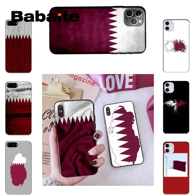 Babaite Qatar Flag National Banner Phone Case For iPhone 8 7 6 6S Plus X XS MAX 5 5S SE XR 11 11pro promax 12 12Pro Promax
Babaite Qatar Flag National Banner Phone Case For iPhone 8 7 6 6S Plus X XS MAX 5 5S SE XR 11 11pro promax 12 12Pro Promax