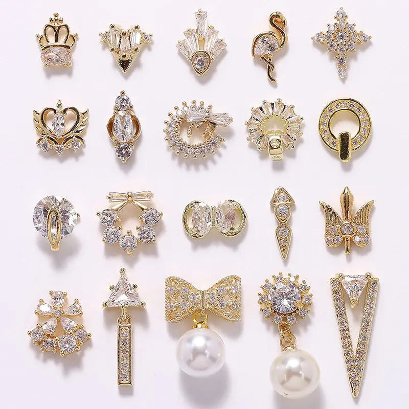10pcs/lot Luxury Angel Pendant 3D Alloy Nail Art Zircon Pearl metal manicure nail accessories DIY Nail Decoration Nail charms
10pcs/lot Luxury Angel Pendant 3D Alloy Nail Art Zircon Pearl metal manicure nail accessories DIY Nail Decoration Nail charms