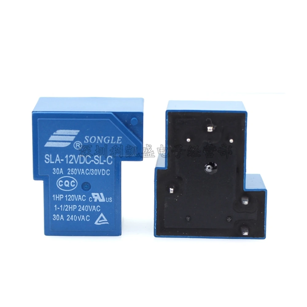 25 шт./лот силовые реле SLA-05VDC 12VDC 24VDC-SL-C 5V 12V 24V 30A 6PIN T90