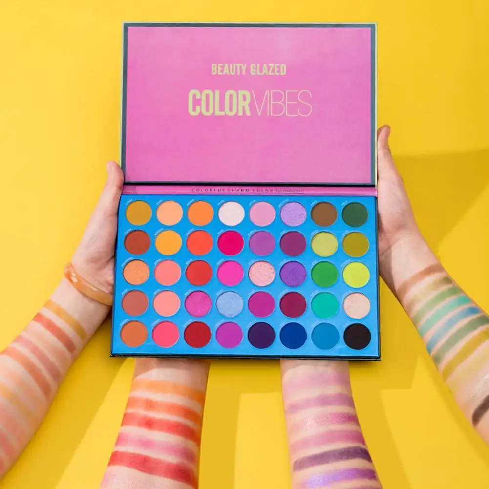 40 Colors Pearlescent Matte Eyeshadow Palette Waterproof Long-Lasting Eye Shadow Palette Eye Pigments Make Up Cosmetic Tools
40 Colors Pearlescent Matte Eyeshadow Palette Waterproof Long-Lasting Eye Shadow Palette Eye Pigments Make Up Cosmetic Tools