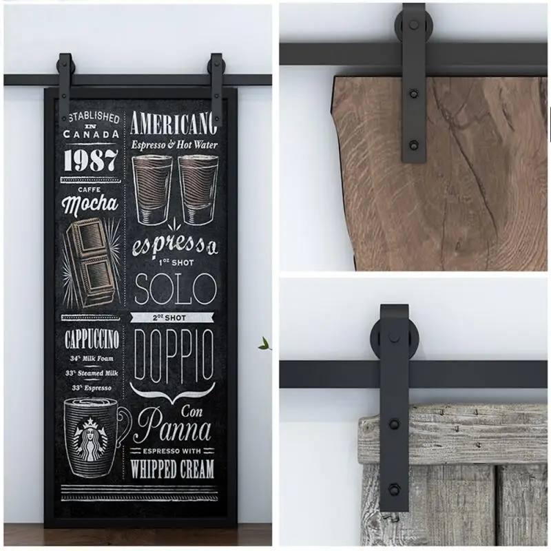 Barn Door Hanging Rail Classic Style Single Door Pulley Sets Detachable Slides Furniture Hardware Sliding Barn Door HWC
Barn Door Hanging Rail Classic Style Single Door Pulley Sets Detachable Slides Furniture Hardware Sliding Barn Door HWC