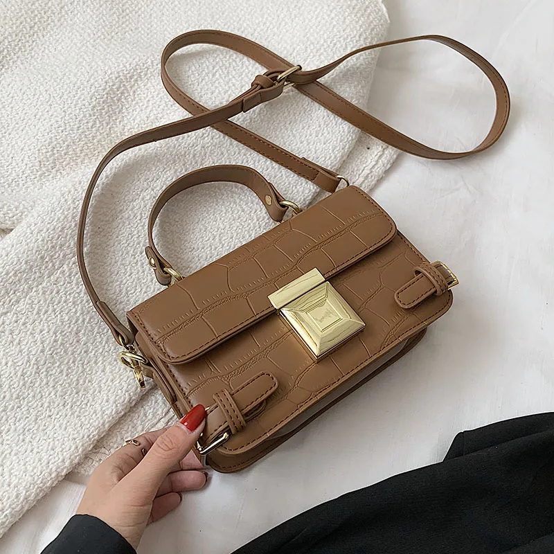 2021 Box Stone Pattern Small PU Leather Crossbody Shoulder Bags with Short Handle for Women Handbags and Purses Luxury Totes
2021 Box Stone Pattern Small PU Leather Crossbody Shoulder Bags with Short Handle for Women Handbags and Purses Luxury Totes