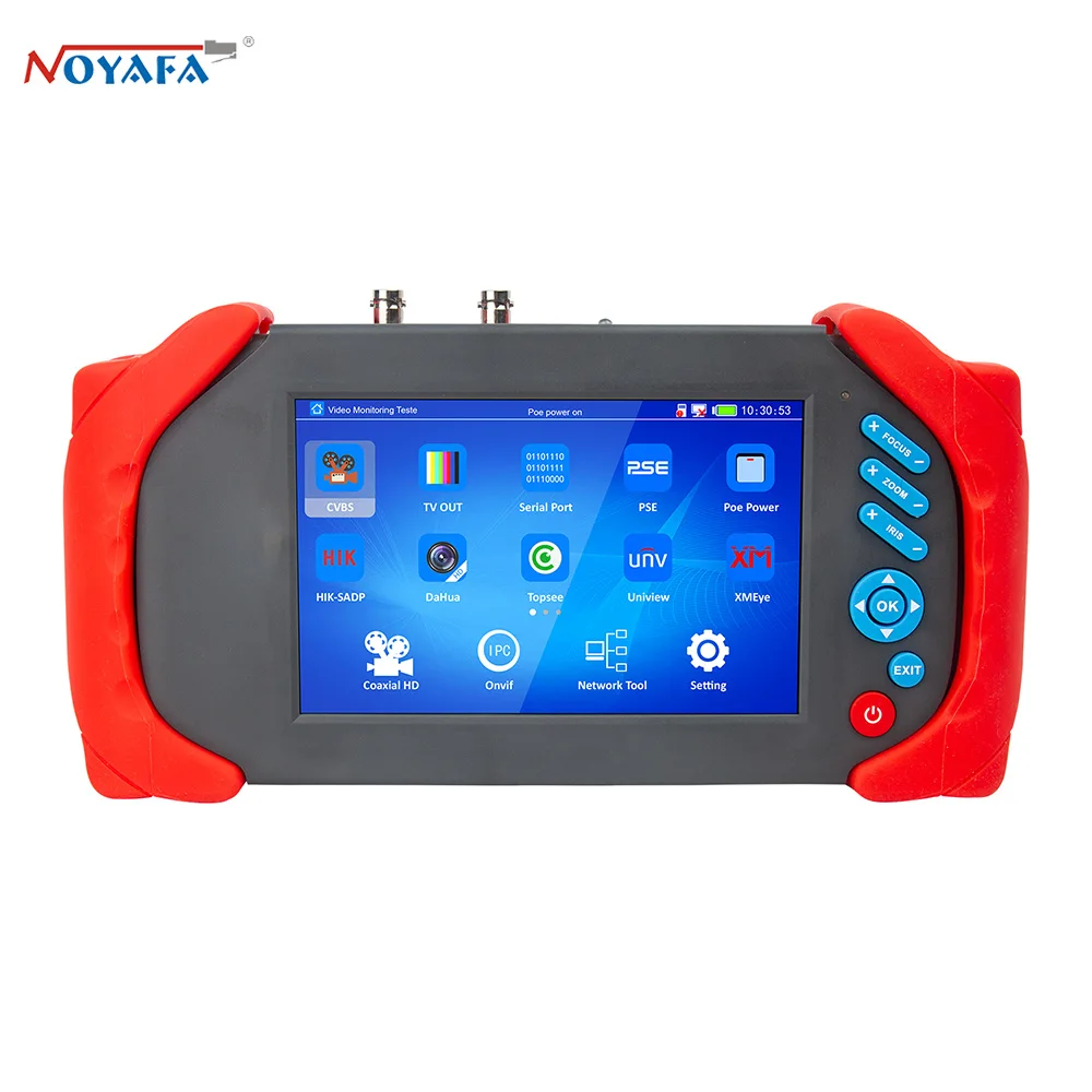 Noyafa NF-711 CCTV тестер монитор HDMI VGA вход для Ip-камеры IPC Poe тестеры камера сетевой -