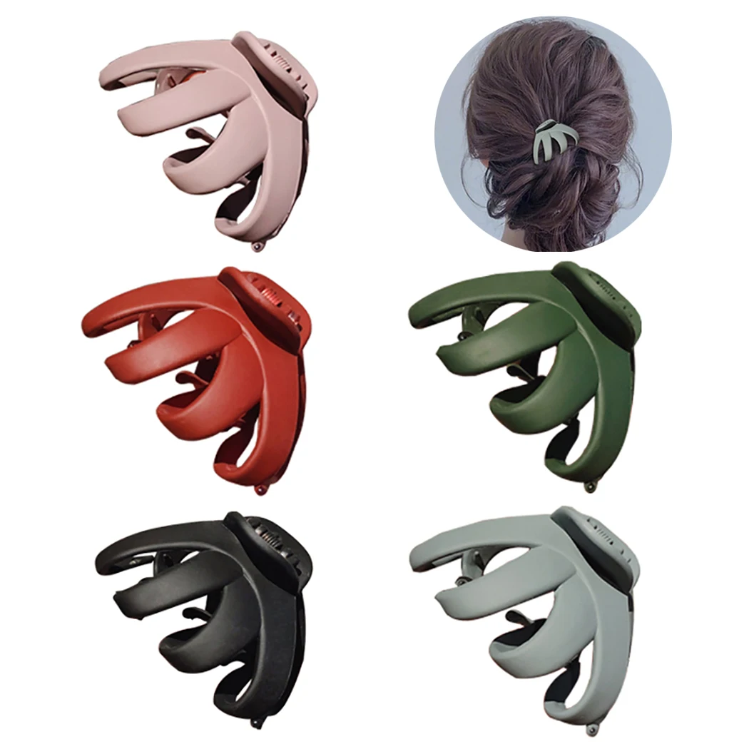 5PCS Colorful Hair Claw Clip Non Slip Simple Hair Clamp Hair Accessories Hair Crab Hairpin Hair Accessories for Women Headwear
5PCS Colorful Hair Claw Clip Non Slip Simple Hair Clamp Hair Accessories Hair Crab Hairpin Hair Accessories for Women Headwear
