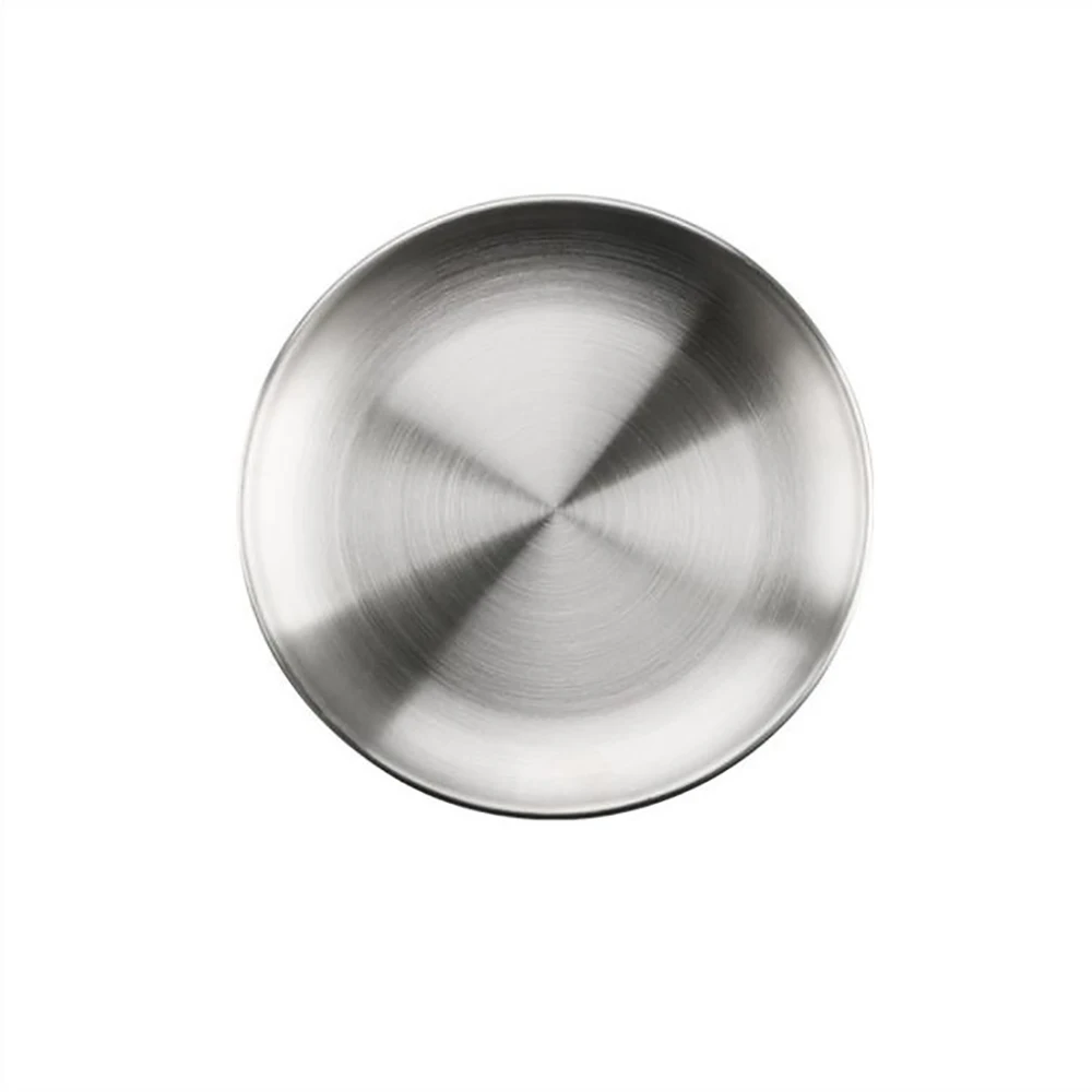 Stainless steel Dinner Plates Restaurant Gold Serving Tray Round Dessert Cake Snack Dishes Silver Storage Plate Korean Cutlery
Stainless steel Dinner Plates Restaurant Gold Serving Tray Round Dessert Cake Snack Dishes Silver Storage Plate Korean Cutlery