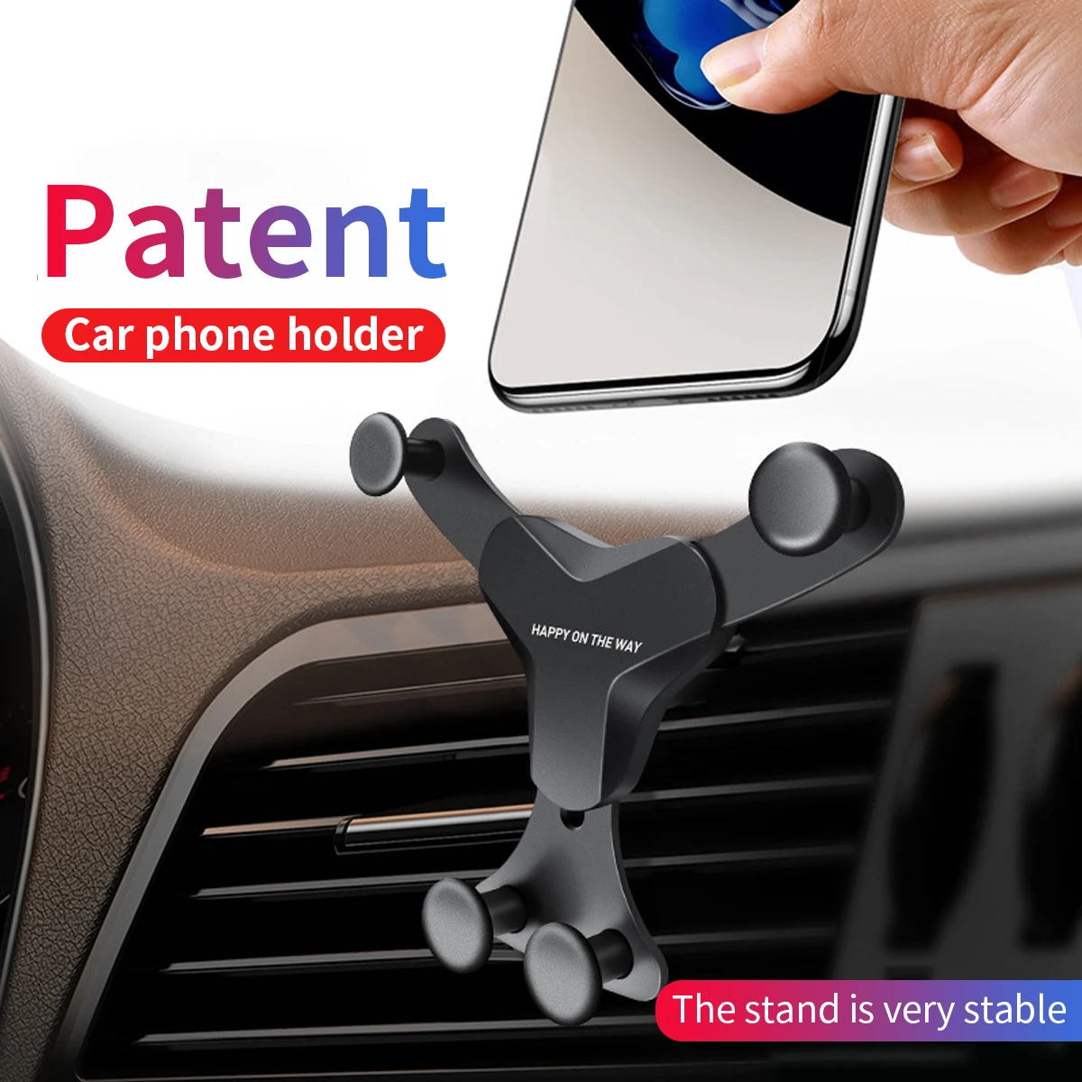 ANKNDO Car Phone Holder for Cell Phone Gravity Stand Air Vent Grid Big Mobile Support in car Pickup Suv Taxi Bracket
ANKNDO Car Phone Holder for Cell Phone Gravity Stand Air Vent Grid Big Mobile Support in car Pickup Suv Taxi Bracket