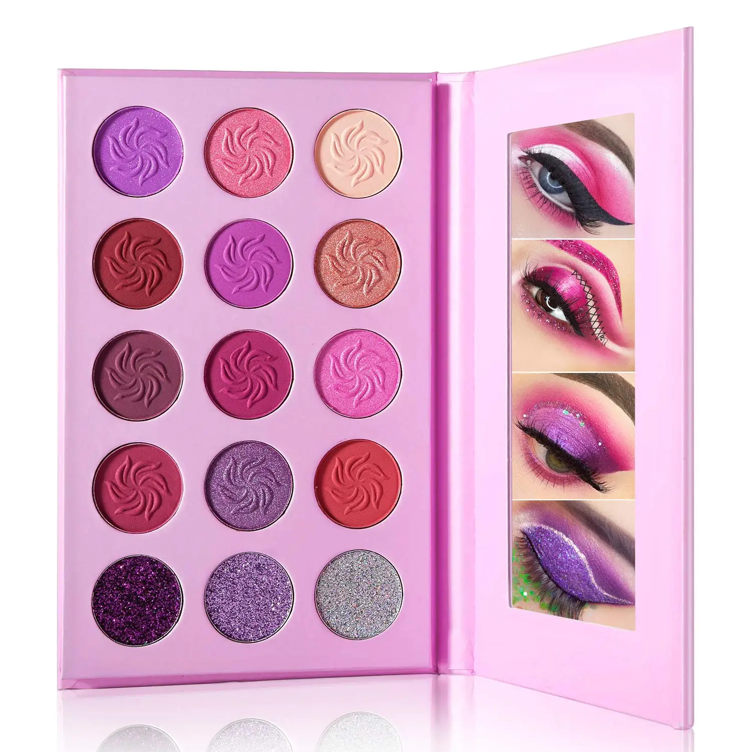 Dream Purple Eyeshadow Palette DE'LANCI 15 Color, Pink Violet Eye Eyeshadow Palette Red Long Lasting Glitter Shimmer Eye Shadow
Dream Purple Eyeshadow Palette DE'LANCI 15 Color, Pink Violet Eye Eyeshadow Palette Red Long Lasting Glitter Shimmer Eye Shadow