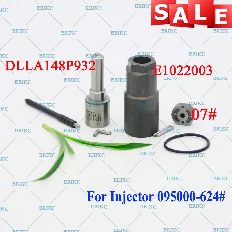 ERIKC 095000-6243 Fuel Injector Overhaul Repair Kits Nozzle DLLA148P932 Valve Plate 07# Pins Sealing Ring For Nissan 16600-VM00A
ERIKC 095000-6243 Fuel Injector Overhaul Repair Kits Nozzle DLLA148P932 Valve Plate 07# Pins Sealing Ring For Nissan 16600-VM00A
