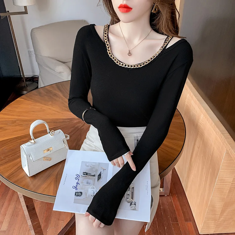 BOBOKATEER Fashion Oversized T Shirt Women Clothes Mujer Camisetas Woman Tshirts Long Sleeve Tee Shirt Femme T-shirty Damskie
BOBOKATEER Fashion Oversized T Shirt Women Clothes Mujer Camisetas Woman Tshirts Long Sleeve Tee Shirt Femme T-shirty Damskie