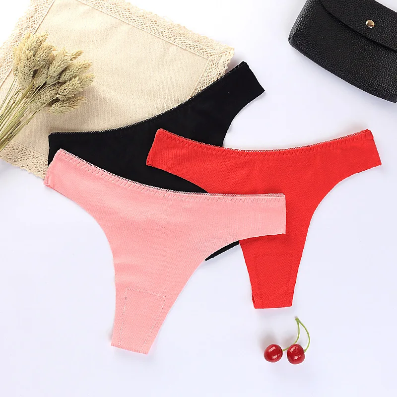 Women's Underwear New One Piece Low Waist Sexy Breathable Cotton Underwear Women's Traceless Thong
Women's Underwear New One Piece Low Waist Sexy Breathable Cotton Underwear Women's Traceless Thong
