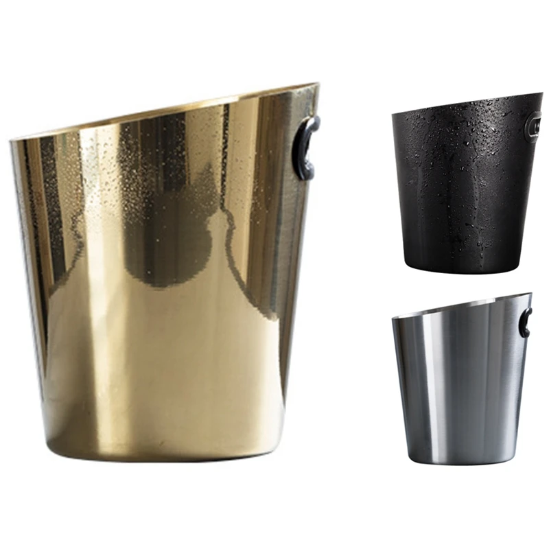 AFBC Stainless Steel Champagne Bucket Household Beer Bucket Bar KTV Commercial Ice Bucket Wine and Wine Bucket
AFBC Stainless Steel Champagne Bucket Household Beer Bucket Bar KTV Commercial Ice Bucket Wine and Wine Bucket