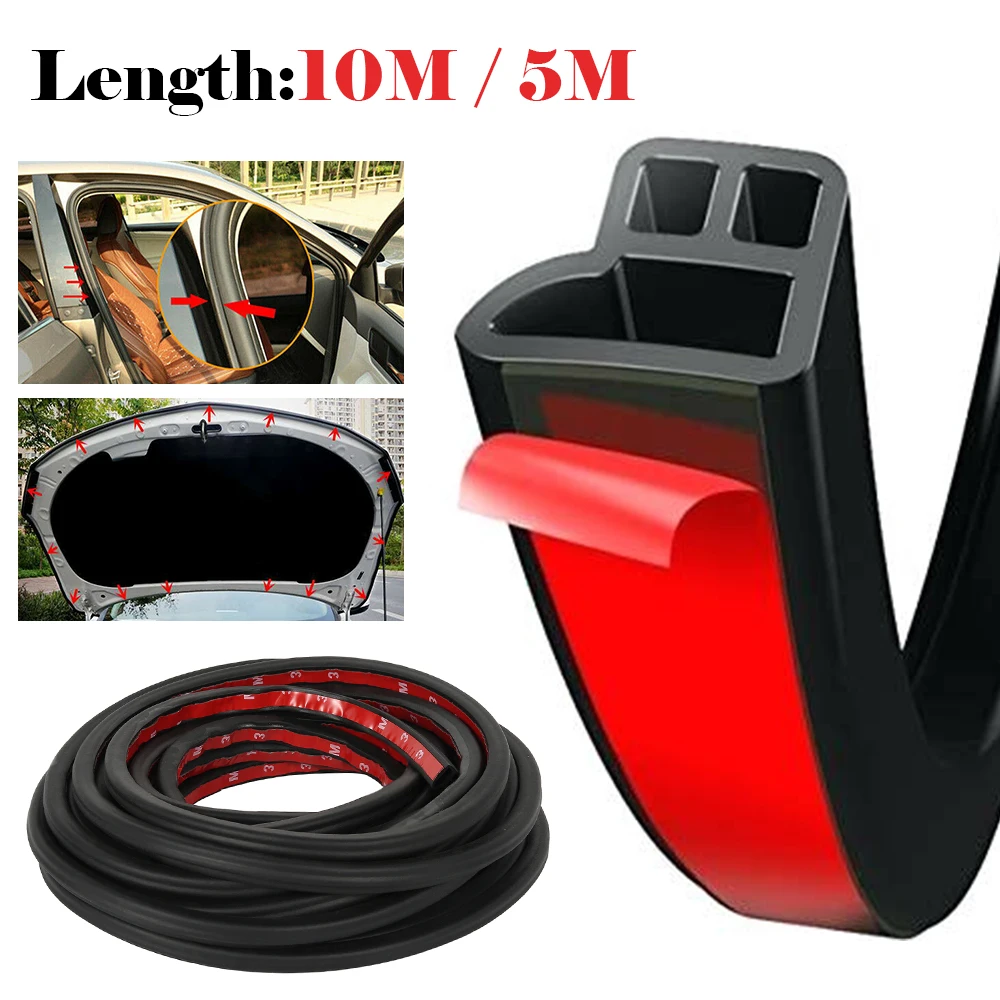 5m 10m Universal L Shape Seal Strip Car Door Seal Auto Rubber Seals Hood Trunk Trim Edge Moulding Dust-proof Rubber Weatherstrip
5m 10m Universal L Shape Seal Strip Car Door Seal Auto Rubber Seals Hood Trunk Trim Edge Moulding Dust-proof Rubber Weatherstrip