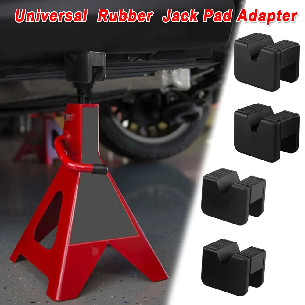 4pcs Car Jack Pad Adapter Stand Universal Rubber Mats Slotted Frames Rail Lifting Set Exterior Accessories Support
4pcs Car Jack Pad Adapter Stand Universal Rubber Mats Slotted Frames Rail Lifting Set Exterior Accessories Support