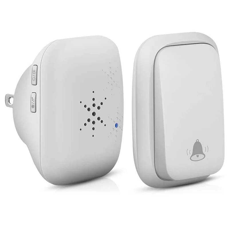 No Battery Required Doorbell,Self-Powered Generation Waterproof Wireless Door Bell Chime Kit for Home, Office, Shops,Dog Bell,Op
No Battery Required Doorbell,Self-Powered Generation Waterproof Wireless Door Bell Chime Kit for Home, Office, Shops,Dog Bell,Op