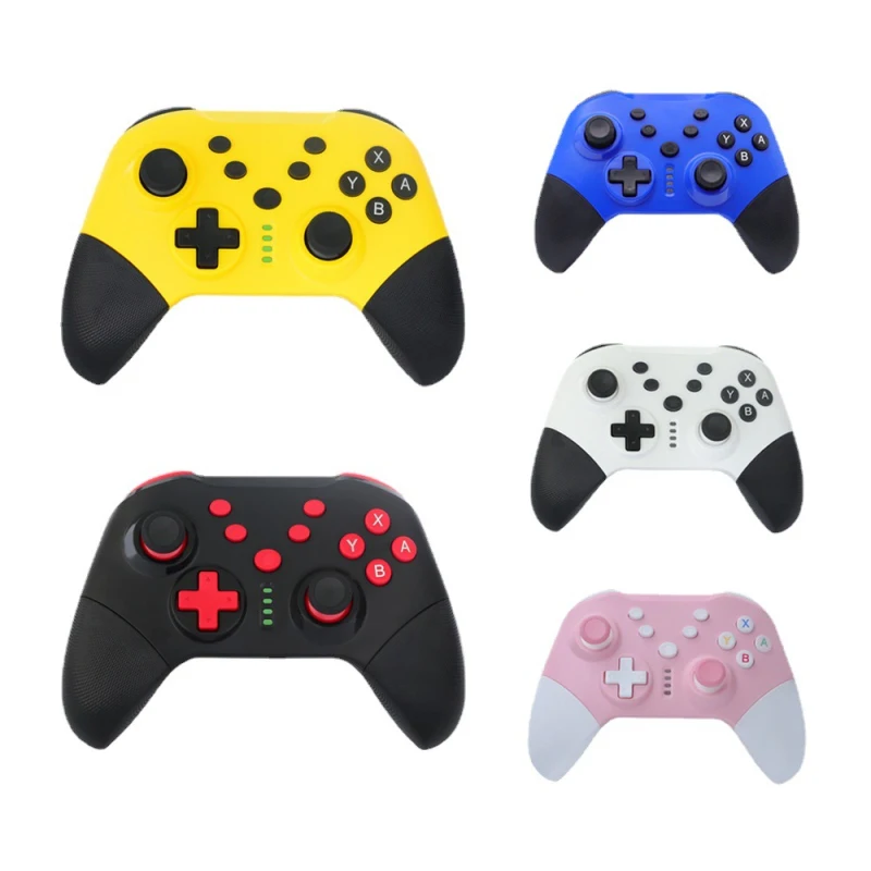 Wireless Bluetooth Gamepad For Nintend Switch Controller Joystick For PC NS-Switch Pro With 6-Axis Handle Gaming yellow Consola
Wireless Bluetooth Gamepad For Nintend Switch Controller Joystick For PC NS-Switch Pro With 6-Axis Handle Gaming yellow Consola