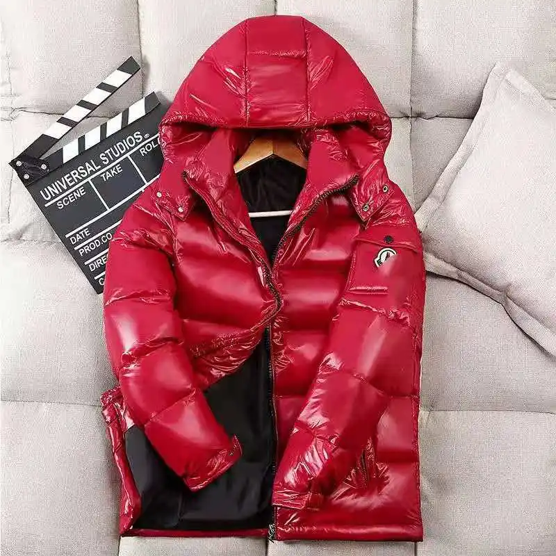 New Glossy Down Jacket Men 's Short Winter Hooded Thickened Warm-Keeping and Cold-Proof Long Sleeve Cardigan Jacket
New Glossy Down Jacket Men 's Short Winter Hooded Thickened Warm-Keeping and Cold-Proof Long Sleeve Cardigan Jacket