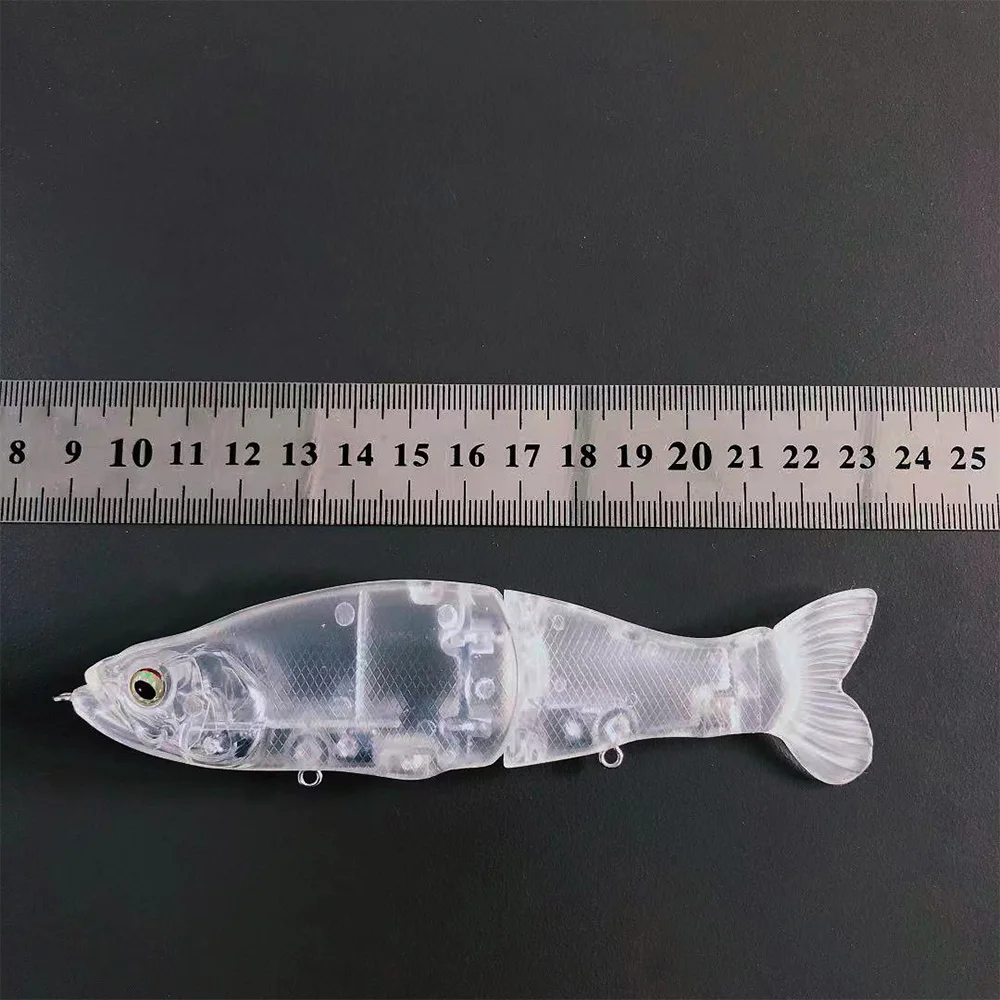 100pcs Slow Sinking Fishing Jointed Unpainted Blank Lure Swimbait 28g 135mm Winter Fishing Tackle Pesca For Muskie Walleye Bass
100pcs Slow Sinking Fishing Jointed Unpainted Blank Lure Swimbait 28g 135mm Winter Fishing Tackle Pesca For Muskie Walleye Bass