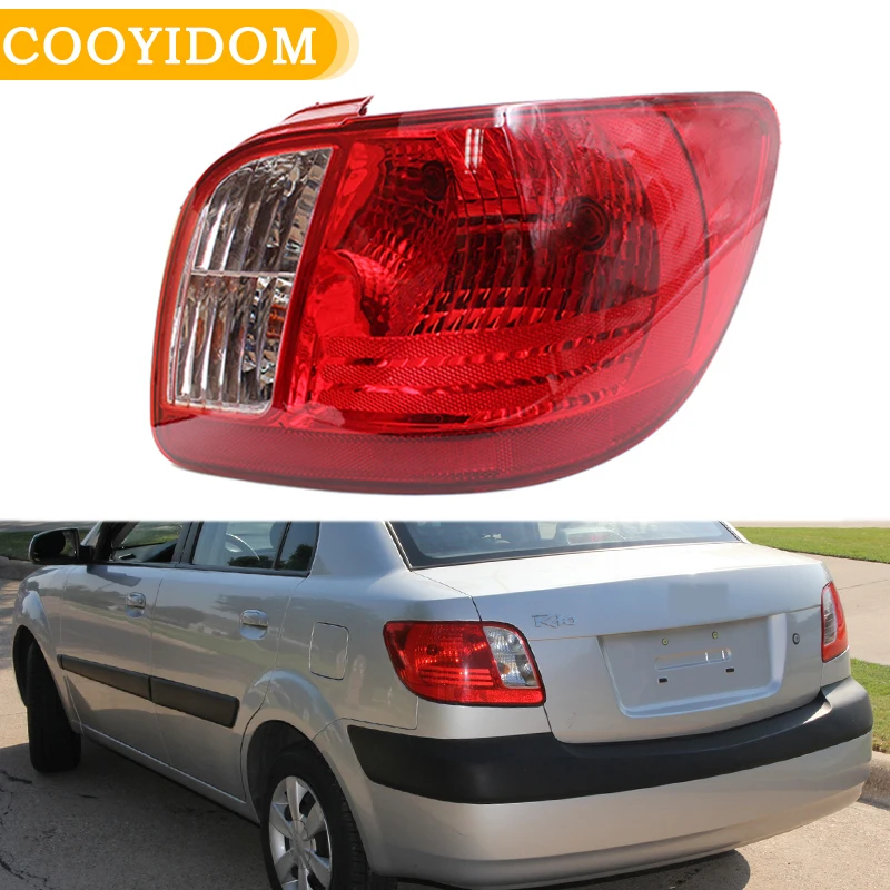 Car Tail light Rear brake lights taillights Assembly For Kia RIO 2006 2007 2008 2009 2010 2011 rio 5 924011G000 With light
Car Tail light Rear brake lights taillights Assembly For Kia RIO 2006 2007 2008 2009 2010 2011 rio 5 924011G000 With light