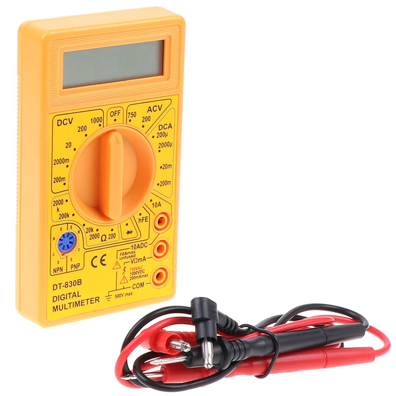 AC/DC 750/1000V: Vastar DT-830B ЖК-дисплей цифровой мультиметр для Вольт Ампер Ом метр тестер Вольтметр Амперметр постоянного тока защита от перегрузки з...
AC/DC 750/1000V: Vastar DT-830B ЖК-дисплей цифровой мультиметр для Вольт Ампер Ом метр тестер Вольтметр Амперметр постоянного тока защита от перегрузки з...