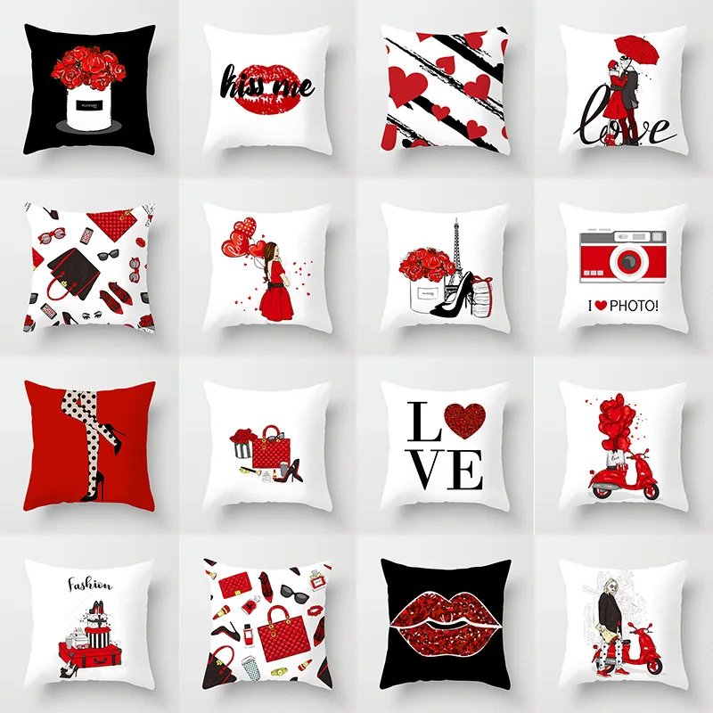 New Leisure Red Cartoon Valentine's Day Hugging Pillowcase Office Home Sofa Cushion Cushion Cover Wholesale
New Leisure Red Cartoon Valentine's Day Hugging Pillowcase Office Home Sofa Cushion Cushion Cover Wholesale