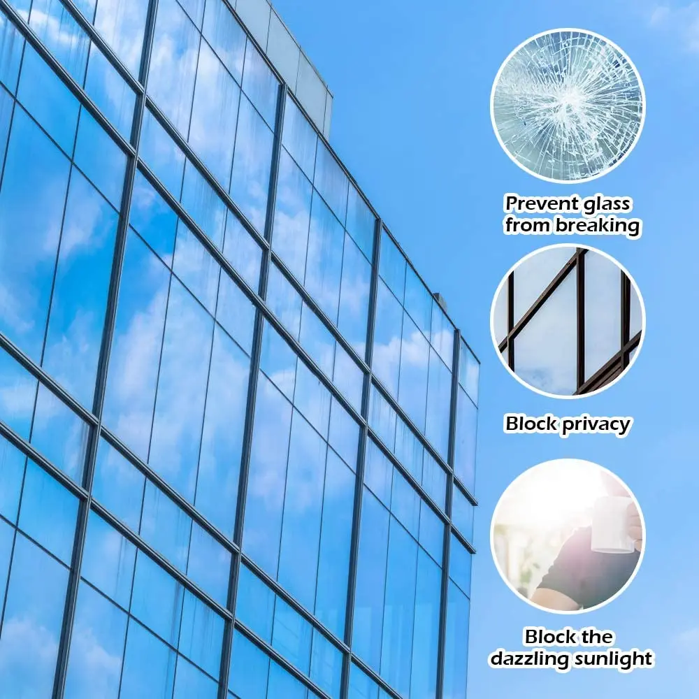 LUCKYYJ One Way Window Privacy Film, Self-adhesive Window Tint, Anti-UV Heat Control Reflective Glass Solar Film for Home Office
LUCKYYJ One Way Window Privacy Film, Self-adhesive Window Tint, Anti-UV Heat Control Reflective Glass Solar Film for Home Office