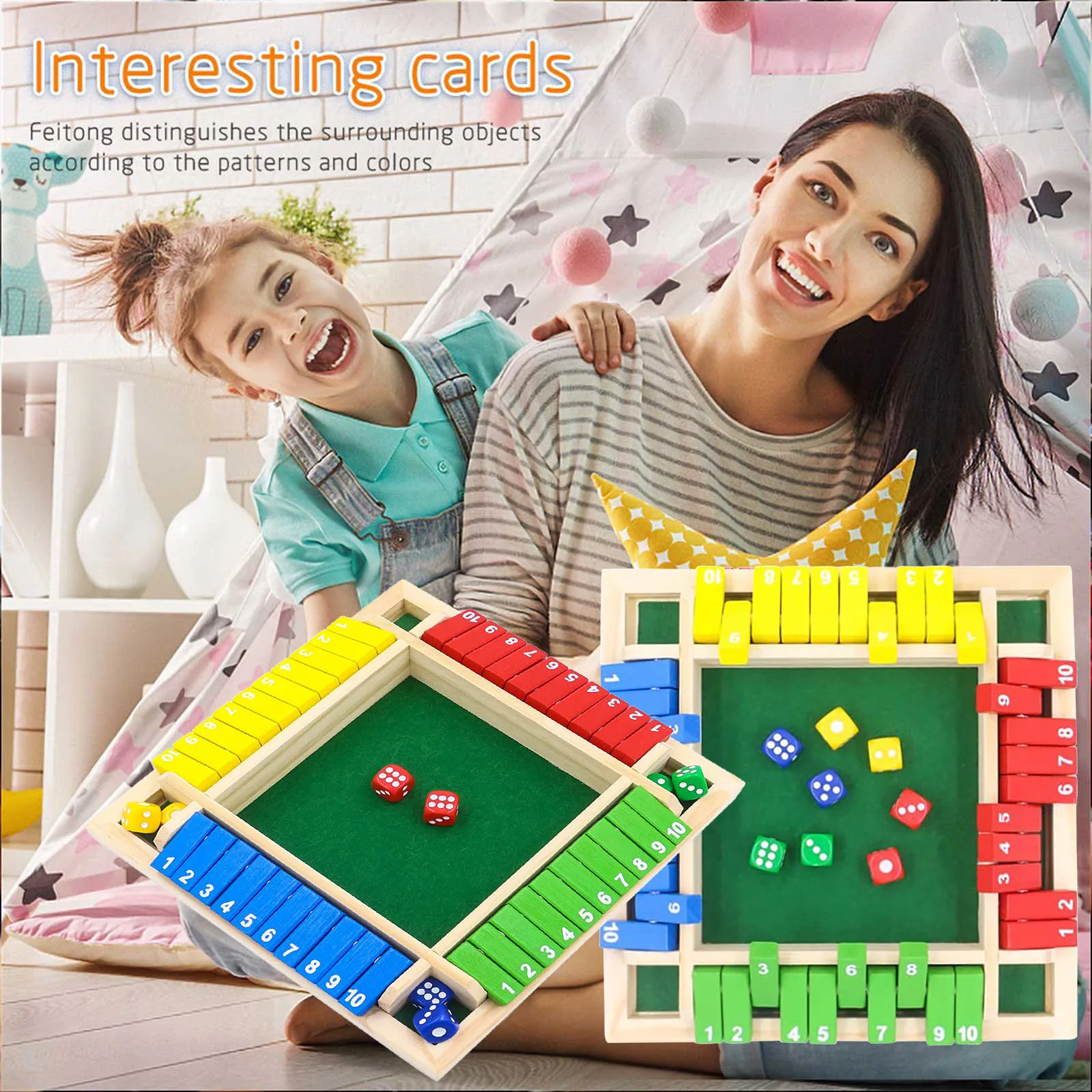 10 Number Pub Bar Board Dice Game Box toys Wooden Interest Board Game Preschool Toys Traditional Four Sided for children
10 Number Pub Bar Board Dice Game Box toys Wooden Interest Board Game Preschool Toys Traditional Four Sided for children