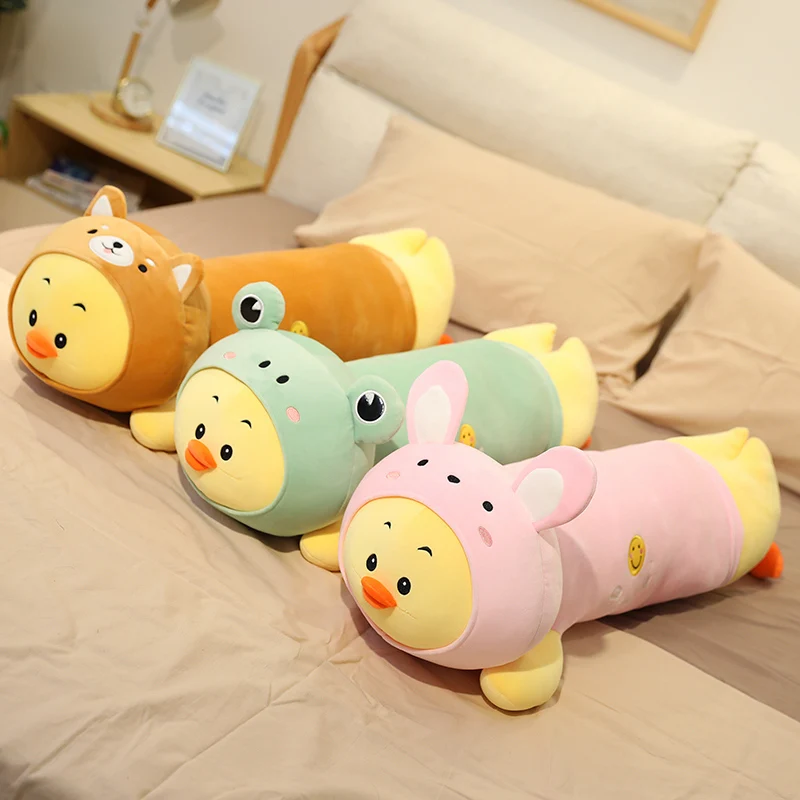 55-115cm Cartoon Corgi Frog Rabbit Plush Long Pillows Staffed Cute Duck Animals Plush Toys Doll Soft Sleep Pillow Children Gift
55-115cm Cartoon Corgi Frog Rabbit Plush Long Pillows Staffed Cute Duck Animals Plush Toys Doll Soft Sleep Pillow Children Gift