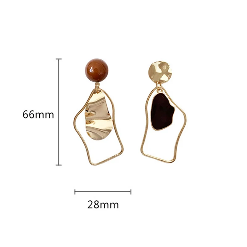 LNRRABC Big Geometric Metal Irregular Drop Earrings 2020 New Design Korean Statement Jewelry Accessories Women Wedding Female
LNRRABC Big Geometric Metal Irregular Drop Earrings 2020 New Design Korean Statement Jewelry Accessories Women Wedding Female