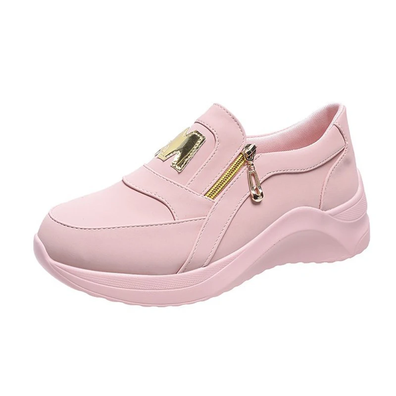 Women's Spring And Autumn Breathable Fashion Casual Shoes Pure Color Platform Lightweight Vulcanized Shoes Sneakers
Women's Spring And Autumn Breathable Fashion Casual Shoes Pure Color Platform Lightweight Vulcanized Shoes Sneakers