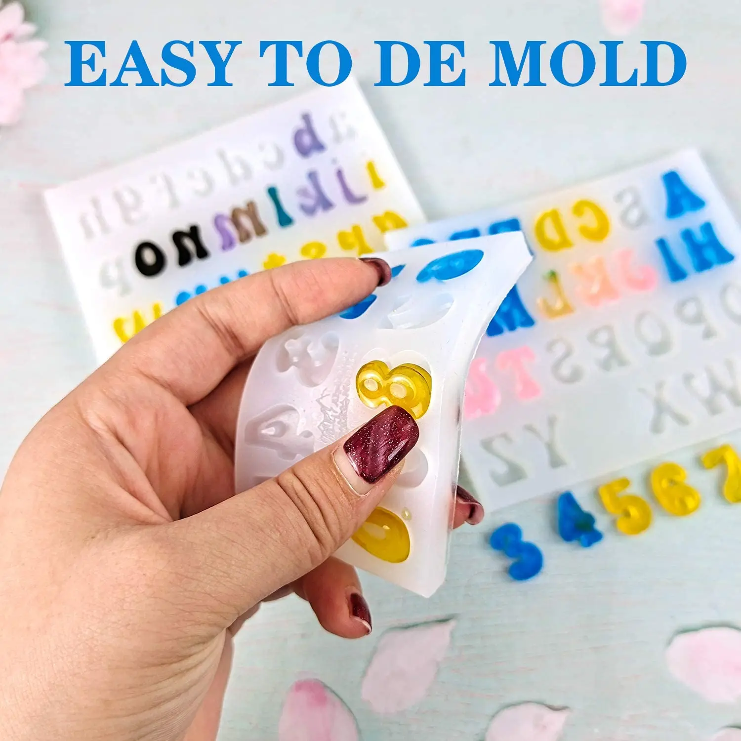 3pcs Mini Letters Resin Molds - Small Silicone Number Alphabet Epoxy Casting Mould For Diy Keychain Pendant Earring Jewelry
3pcs Mini Letters Resin Molds - Small Silicone Number Alphabet Epoxy Casting Mould For Diy Keychain Pendant Earring Jewelry