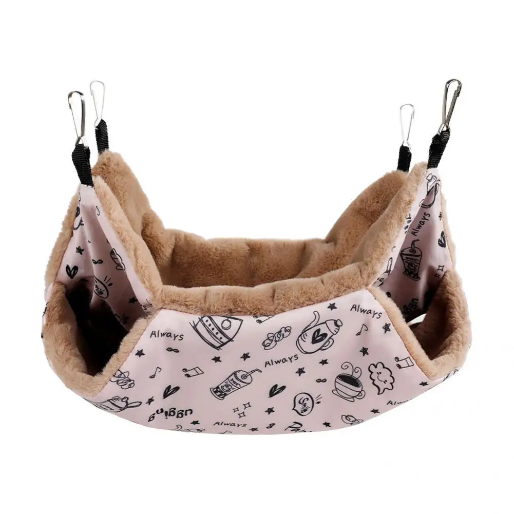 Stable Convenient Pet Hamster Sleeping Hammock Eco-friendly Pet Hanging Hammock with 4 Hooks Pet Accessories
Stable Convenient Pet Hamster Sleeping Hammock Eco-friendly Pet Hanging Hammock with 4 Hooks Pet Accessories