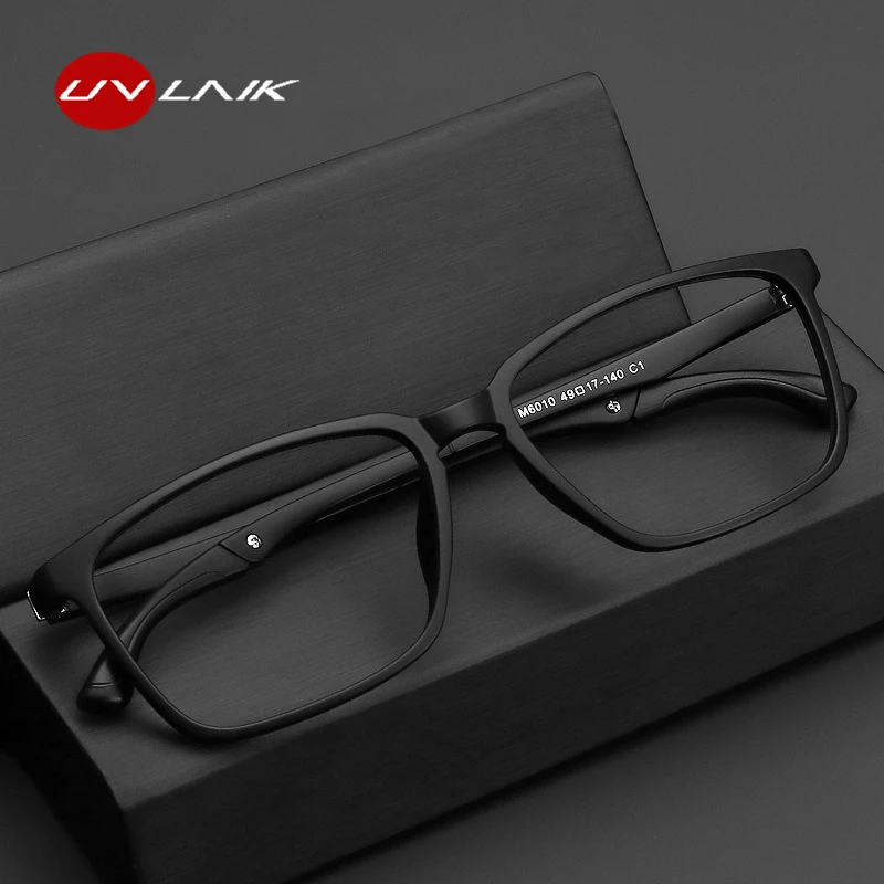 UVLAIK Ultralight TR90 Glasses Frame Men Sports Flexible Adjustable Ear Hook Eyeglasses Lens Customize Myopia Prescription Glass 
UVLAIK Ultralight TR90 Glasses Frame Men Sports Flexible Adjustable Ear Hook Eyeglasses Lens Customize Myopia Prescription Glass