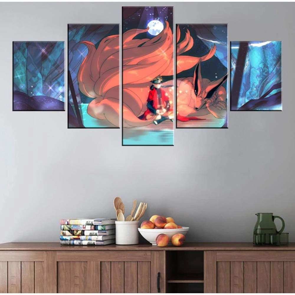 5 Piece Wall Art Canvas Anime Manga Posters Figure Modular Pictures And Prints ModernHome Bedroom Decorative Framework Paintings
5 Piece Wall Art Canvas Anime Manga Posters Figure Modular Pictures And Prints ModernHome Bedroom Decorative Framework Paintings
