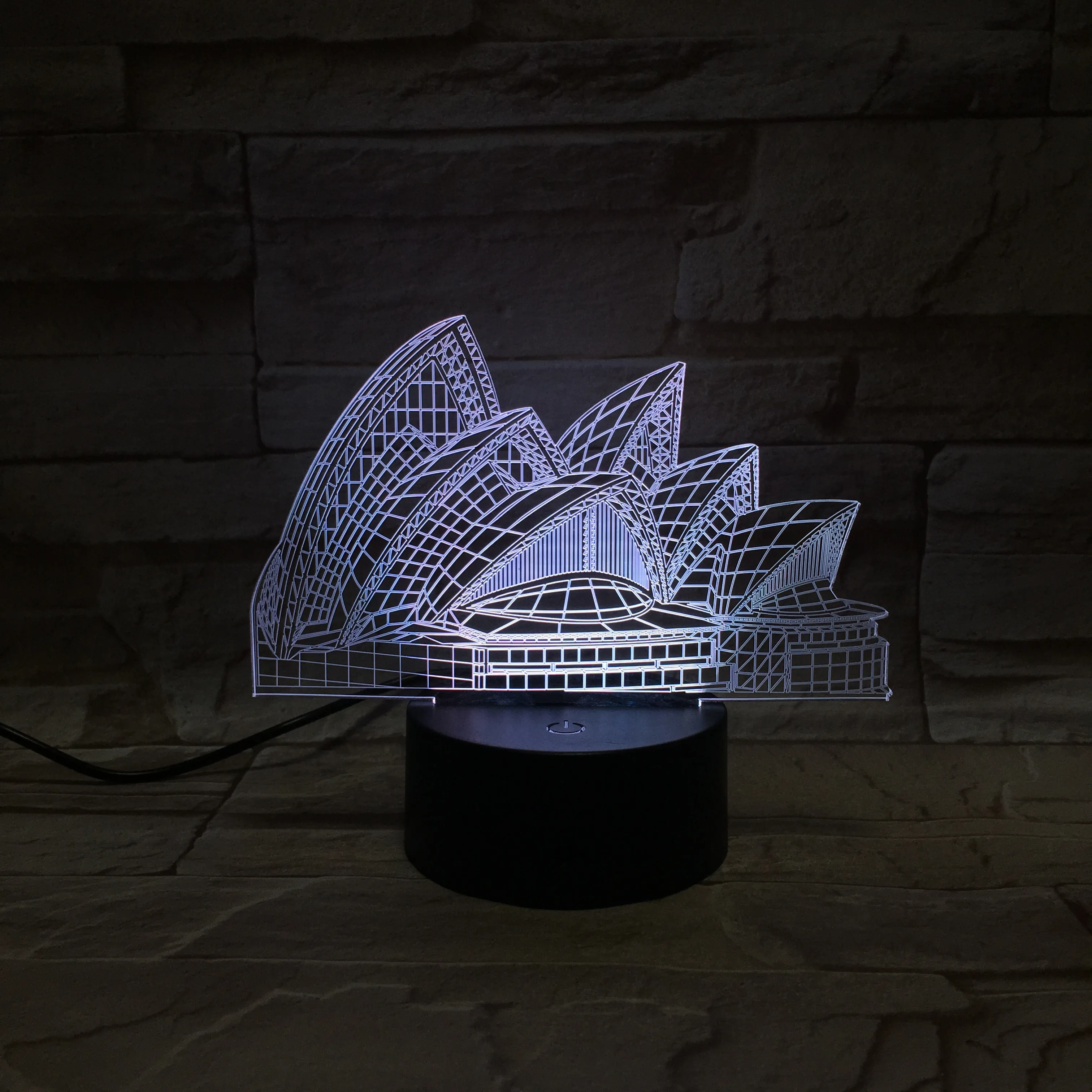 Led Night Light Kids Bedside Decorative Acrylic Lamp 3D Sydney Opera House With 7 Color Change Holiday Gift
Led Night Light Kids Bedside Decorative Acrylic Lamp 3D Sydney Opera House With 7 Color Change Holiday Gift