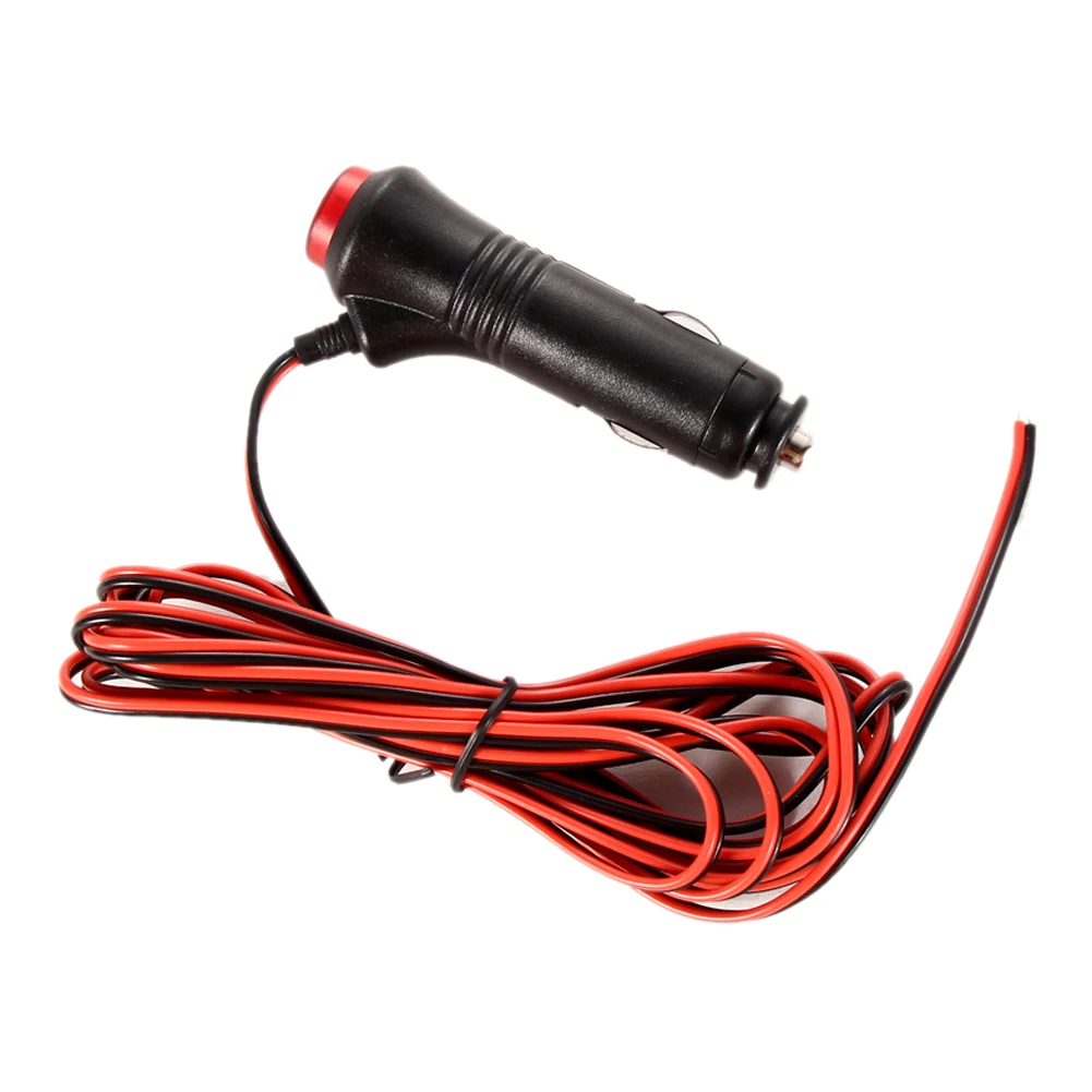 DC 12V 24V Male Car Cigarette Lighter Socket Plug Connector On/Off Switch With 3m Cable Vehicle Car Power For DVR Fans 
DC 12V 24V Male Car Cigarette Lighter Socket Plug Connector On/Off Switch With 3m Cable Vehicle Car Power For DVR Fans
