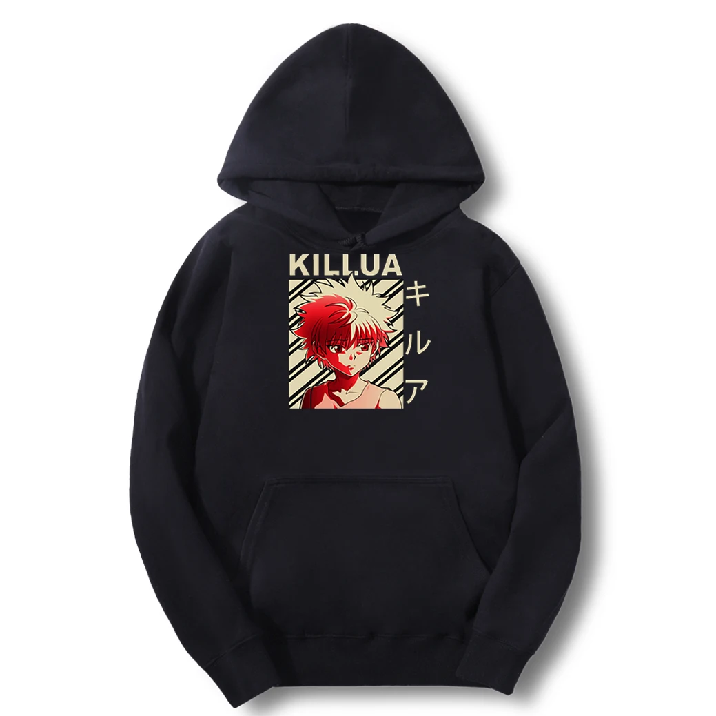 HUNTER×HUNTER FREECSS Killua Zoldyck Japan Anime Autumn Men's Fashion Print Sweatshirts Hoodie Fleece Fabrics Sweatshirts Man
HUNTER×HUNTER FREECSS Killua Zoldyck Japan Anime Autumn Men's Fashion Print Sweatshirts Hoodie Fleece Fabrics Sweatshirts Man