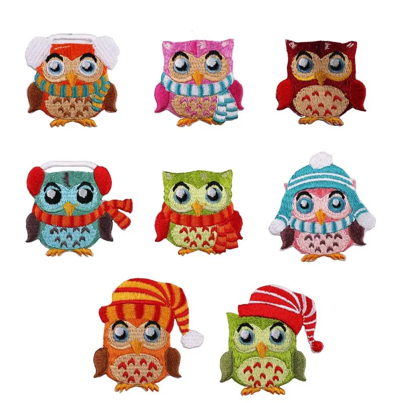 Cartoon animal Owl Patches wholesale Iron On For Clothing Sewing Cute Embroidery Cheap Patches For Kids Clothes Appliques 
Cartoon animal Owl Patches wholesale Iron On For Clothing Sewing Cute Embroidery Cheap Patches For Kids Clothes Appliques