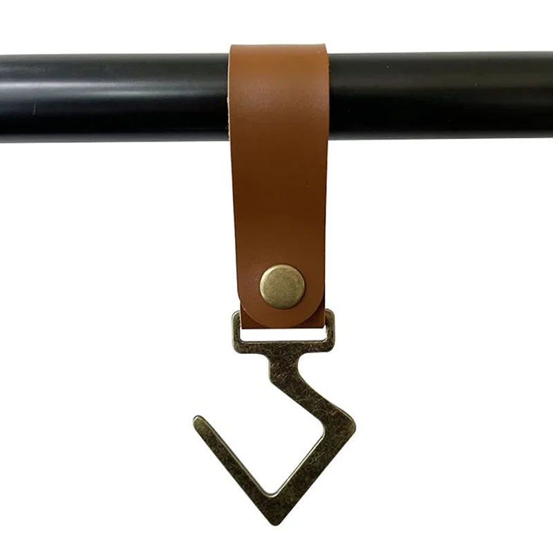Outdoor Camping Leather Hook S-shaped Hook Detachable Kitchen Easy Storage Shelf Outdoor Clothes Hanging Hook
Outdoor Camping Leather Hook S-shaped Hook Detachable Kitchen Easy Storage Shelf Outdoor Clothes Hanging Hook