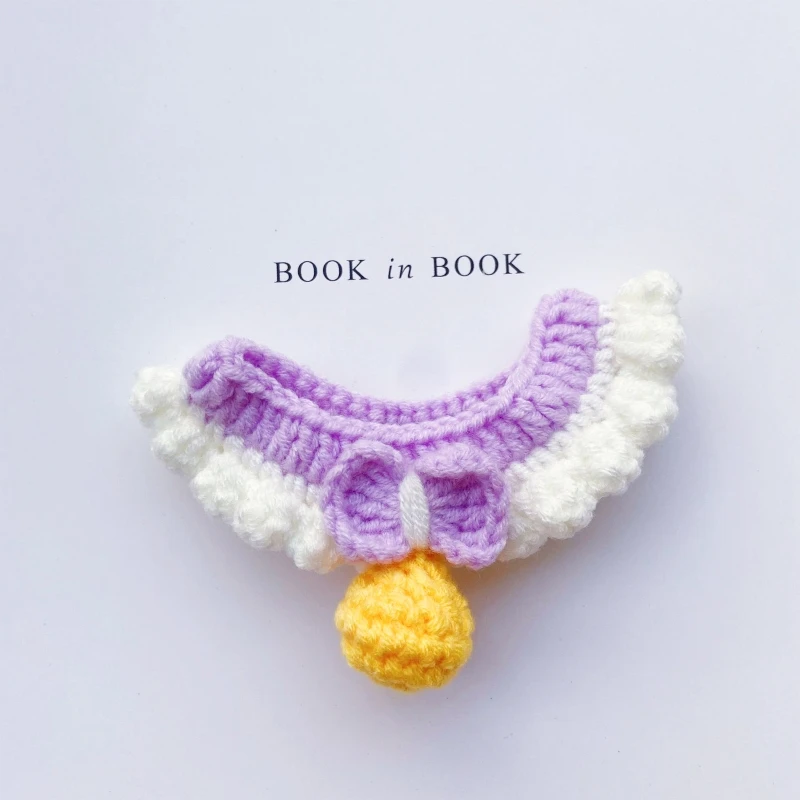 Милые воротники D0AD ручной работы Регулируемые 10-12 дюймов для котята Коты 
Милые воротники D0AD ручной работы Регулируемые 10-12 дюймов для котята Коты