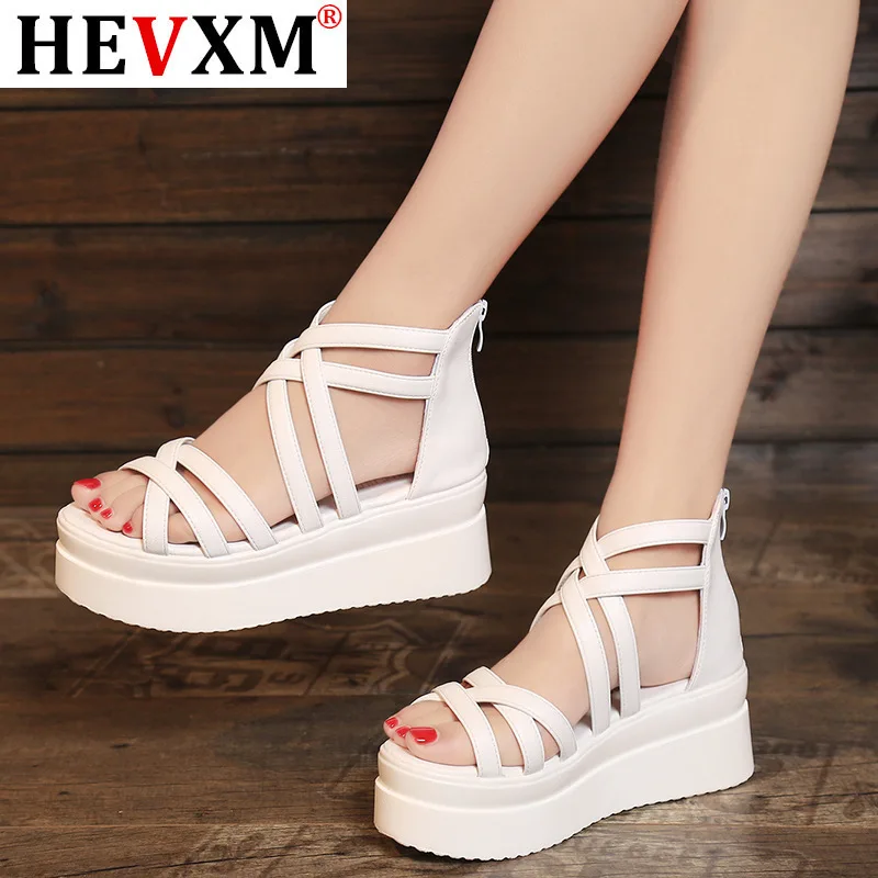 2020 Sandals women's summer women's slope heel thick bottom open toe new ZIPPER HIGH HEEL SANDALS
2020 Sandals women's summer women's slope heel thick bottom open toe new ZIPPER HIGH HEEL SANDALS