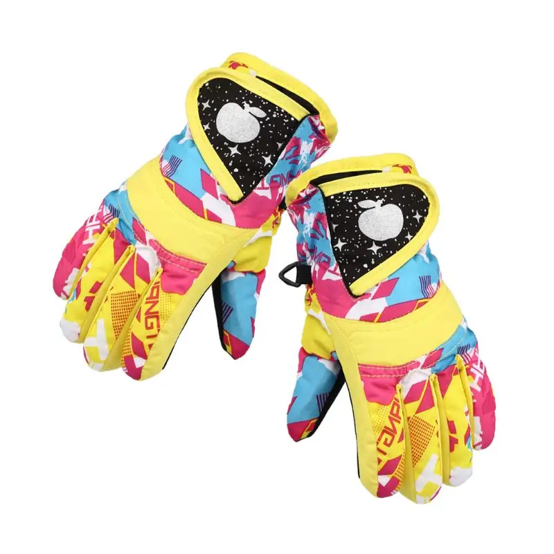 Waterproof Winter Skiing Snowboarding Gloves Warm Mittens For Kids Full-Finger Gloves Strap for Sports, Skiing, Cycling 
Waterproof Winter Skiing Snowboarding Gloves Warm Mittens For Kids Full-Finger Gloves Strap for Sports, Skiing, Cycling