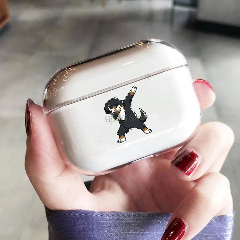 Чехол для наушников Bernese Mountain Dog Dance для Apple Airpods Pro, прозрачный защитный чехол для Airpods Pro
Чехол для наушников Bernese Mountain Dog Dance для Apple Airpods Pro, прозрачный защитный чехол для Airpods Pro