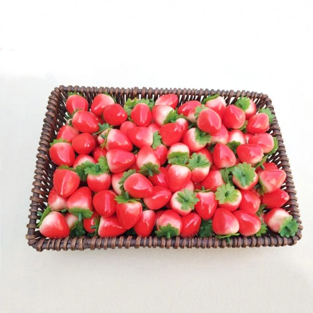 100pcs 2.5cm mini size artificial Plastic Fake Fruit artifical strawberry fruit&artificial plastic fake simulated strawberr
100pcs 2.5cm mini size artificial Plastic Fake Fruit artifical strawberry fruit&artificial plastic fake simulated strawberr
