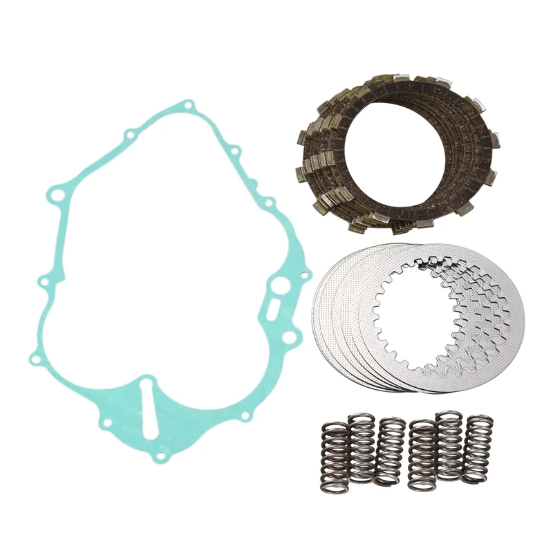 Clutch Kit with Heavy Duty Springs & Gasket for Yamaha Raptor 660 YFM 660R 01-05
Clutch Kit with Heavy Duty Springs & Gasket for Yamaha Raptor 660 YFM 660R 01-05
